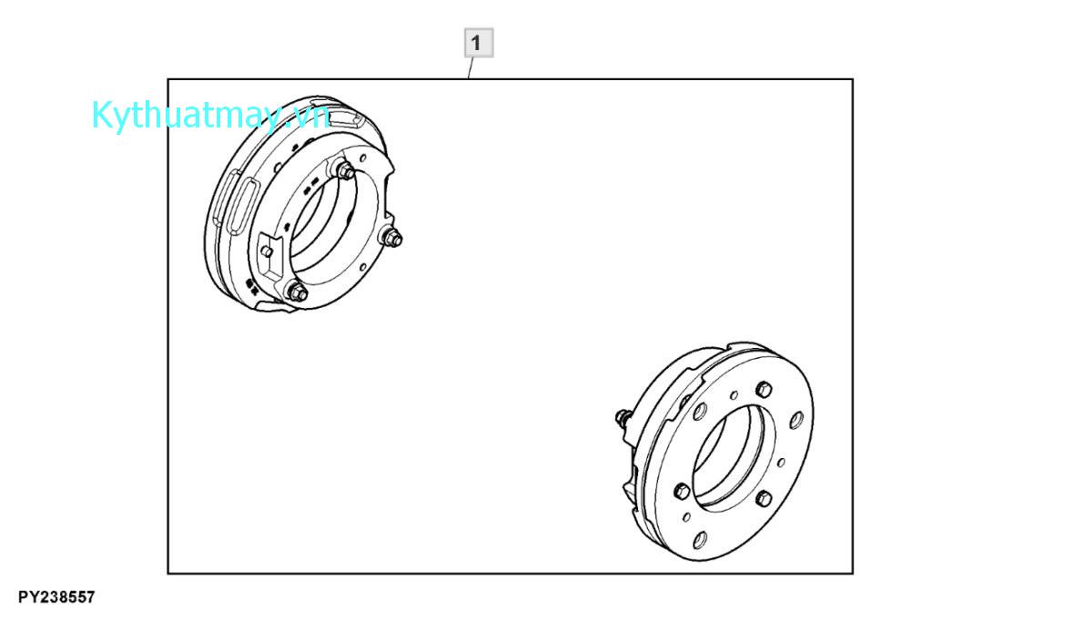 Phụ tùng nối, trọng lượng phía sau - ST825351